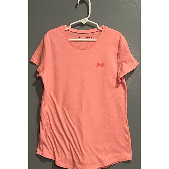 EUC Girl's Under Armour T-Shirt - Size Medium - Picture 1 of 3